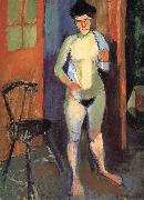 Henri Matisse White towel nude oil painting